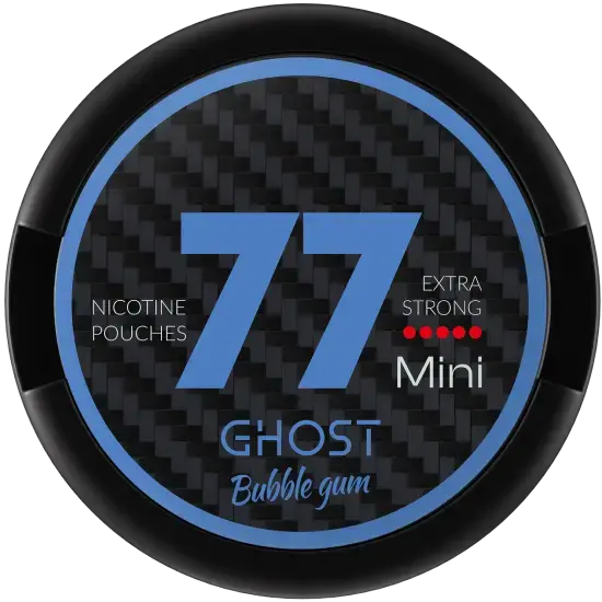 77 GHOST Mini Bubble Gum Extra Strong