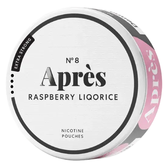 Apres Raspberry Liqorice Extra Strong
