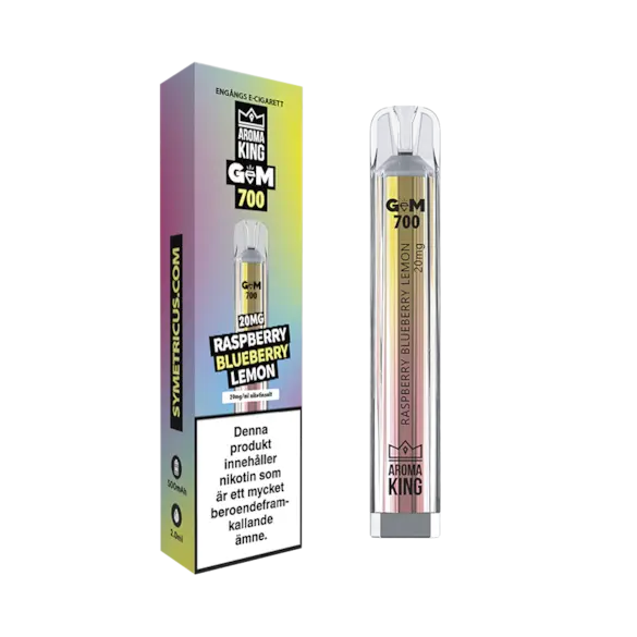 Aroma King Raspberry Blueberry Lemon 700 Shop name Disposable Vape