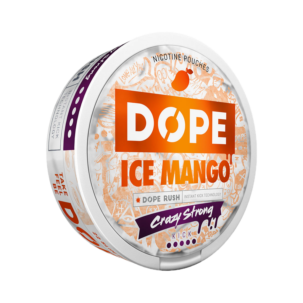 Dope Ice Mango Crazy Strong Snus - Snusmania.eu