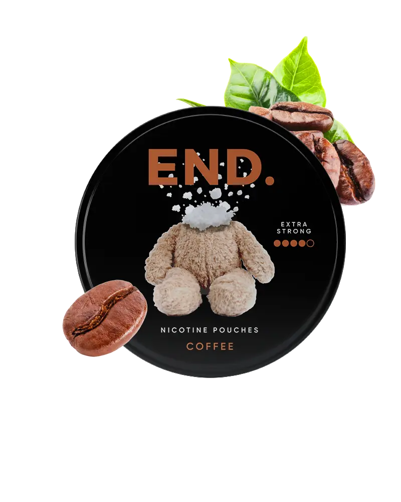END Coffee Extra Strong Snus Snusmania.eu
