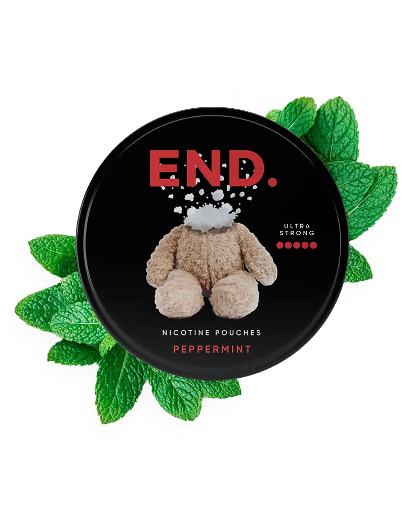 END Peppermint Ultra Strong Snus Snusmania.eu