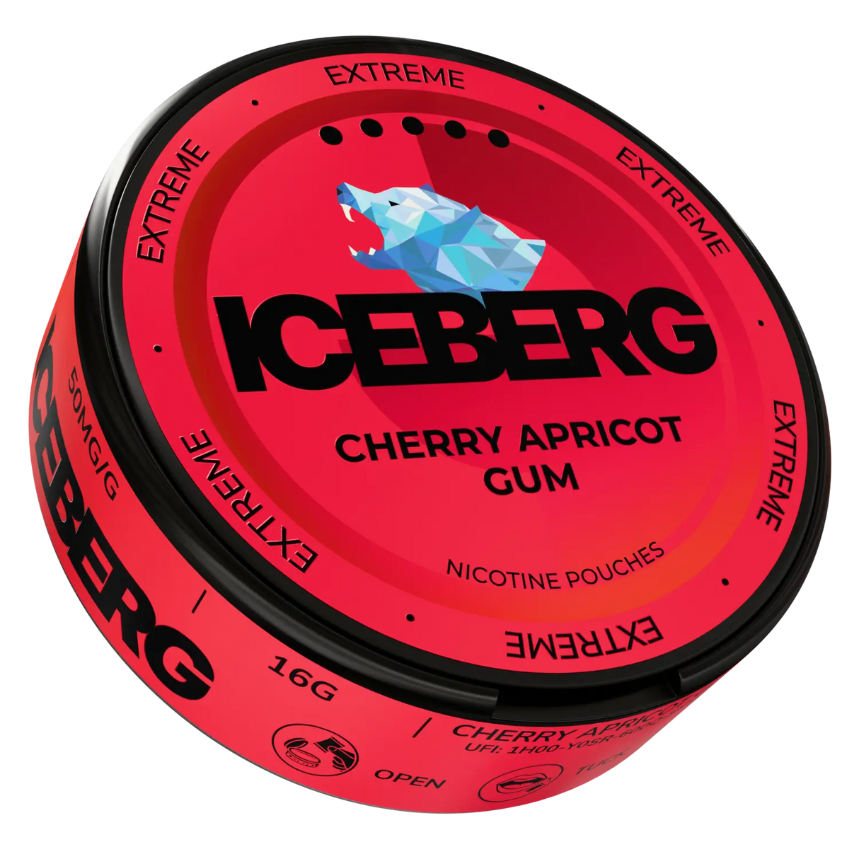 Iceberg Cherry Apricot Gum Extreme