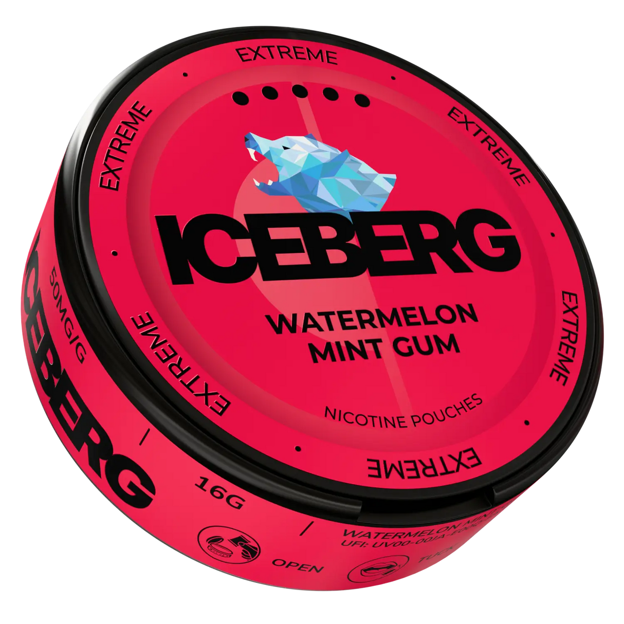 Iceberg Watermelon Mint Gum Extreme
