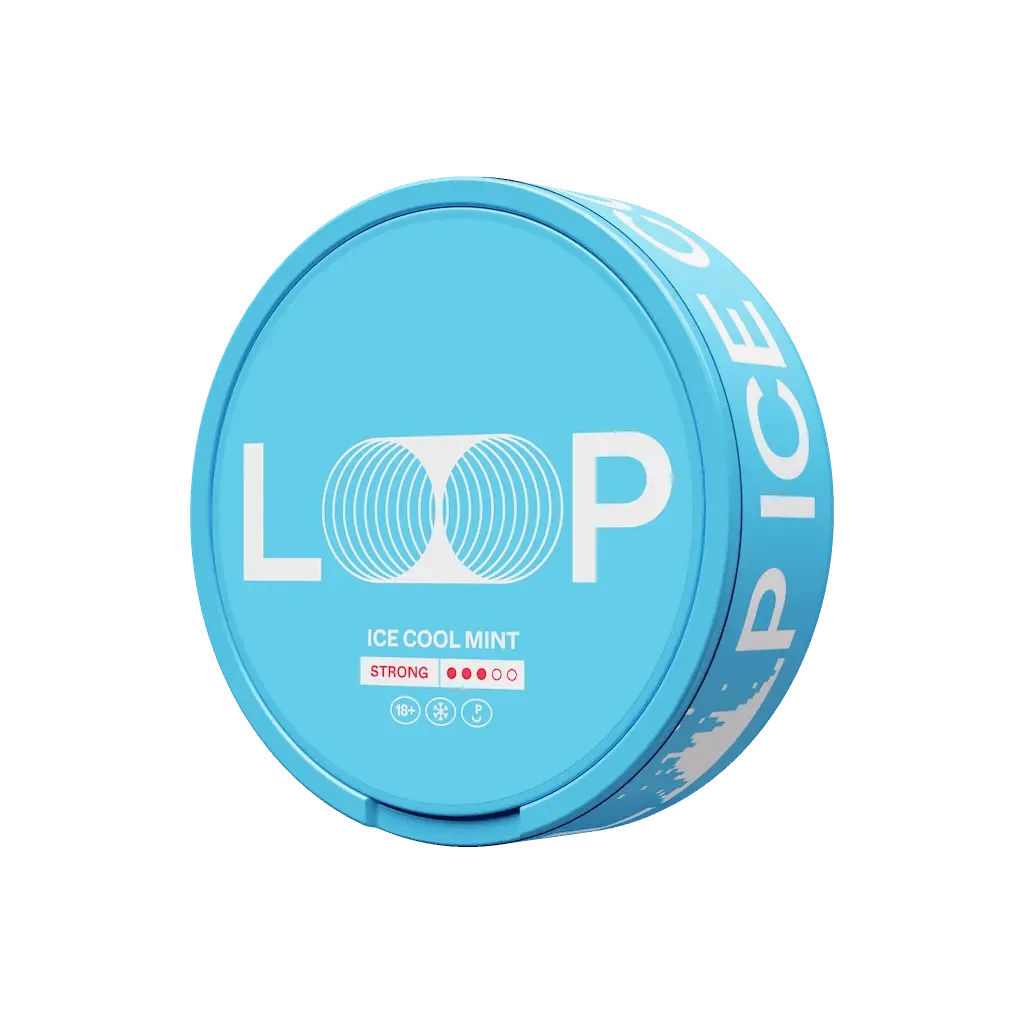 LOOP Ice Cool Mint Strong Shop name Nicotine Pouches