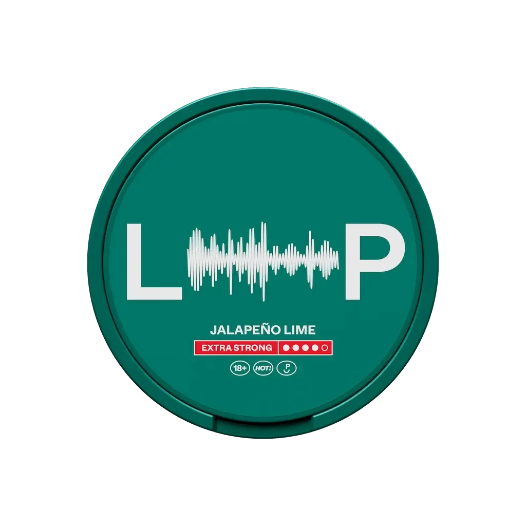 LOOP Jalapeno Lime Extra Strong Shop name Nicotine Pouches
