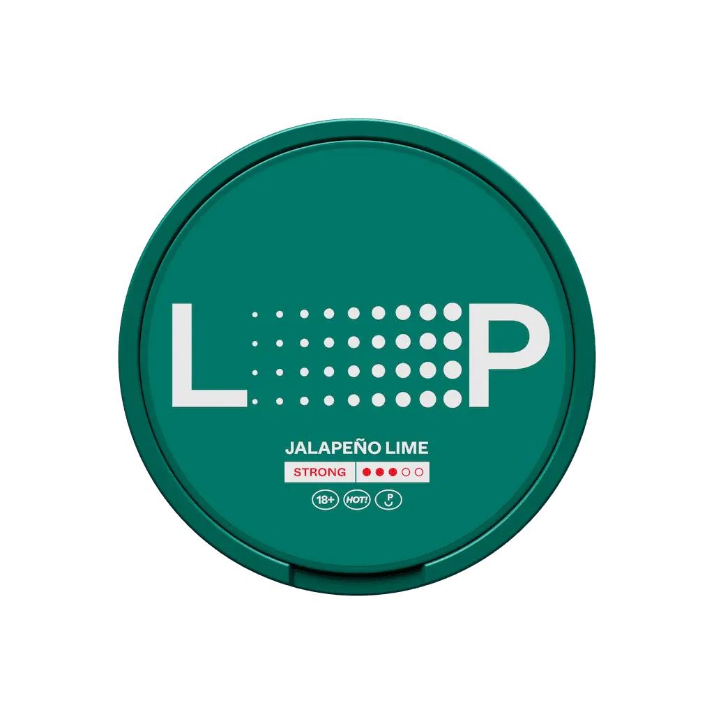 LOOP Jalapeno Lime Strong Shop name Nicotine Pouches