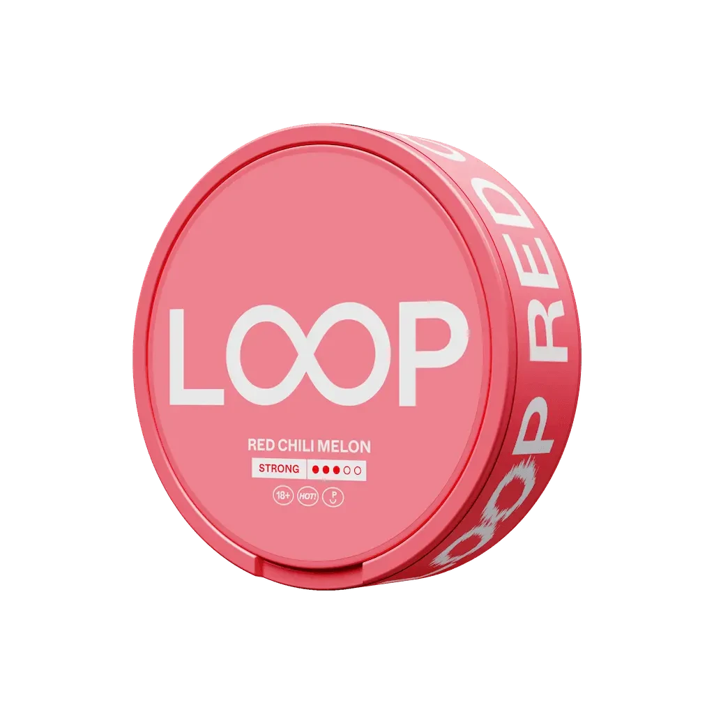 LOOP Red Chili Melon Strong Shop name Nicotine Pouches