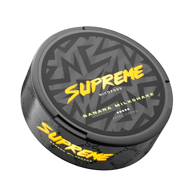 Supreme Banana Milkshake Snus Shop name Snus