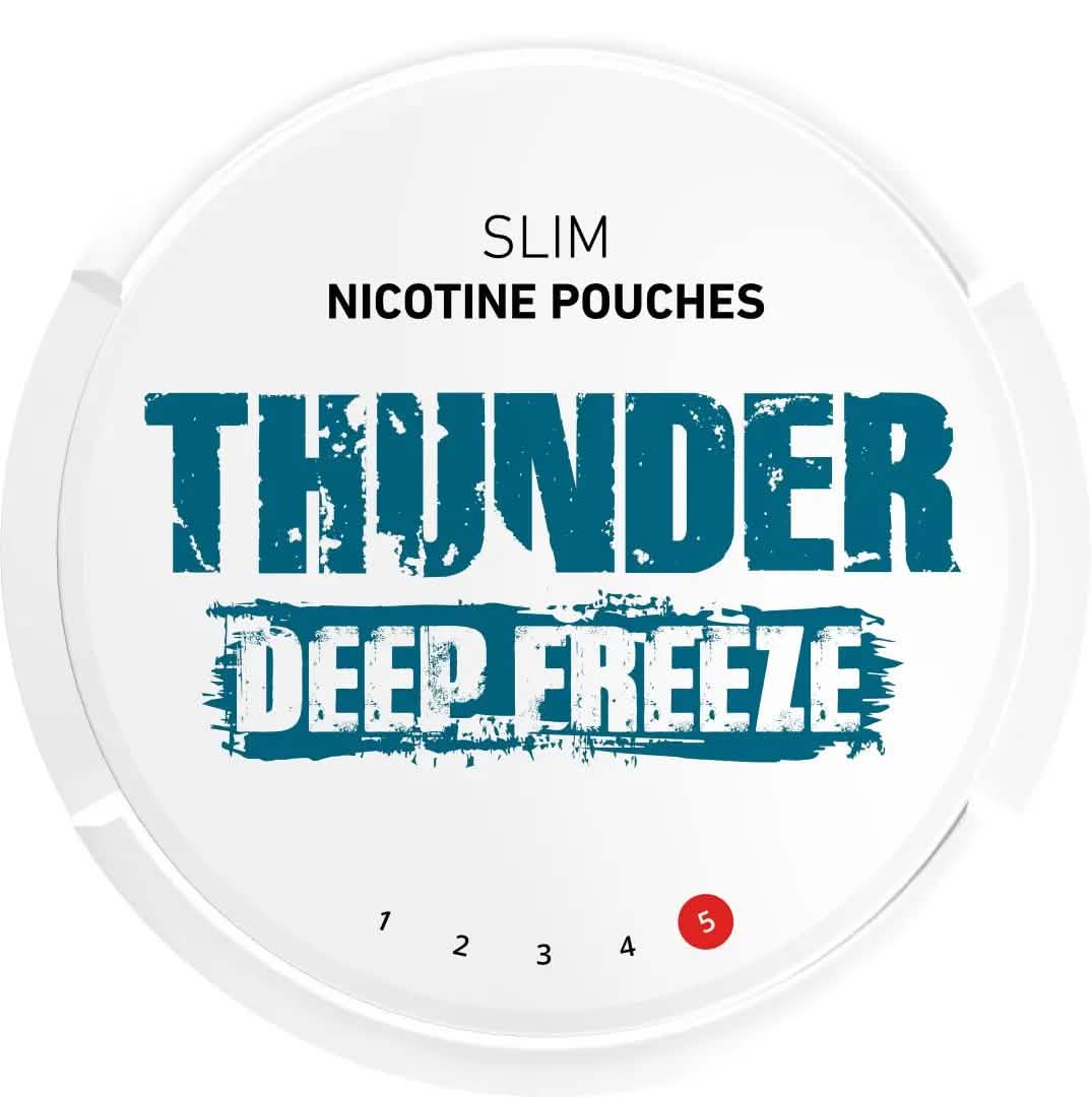 Thunder Deep Freeze Snus Shop name Nicotine Pouches