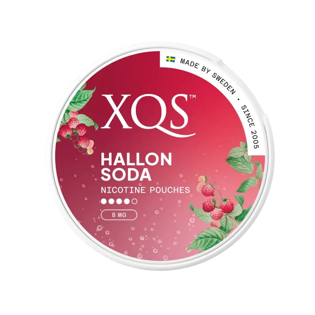XQS Hallon Soda Strong Shop name