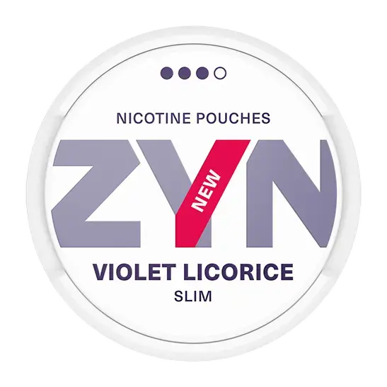 ZYN Violet Licorice Strong Shop name