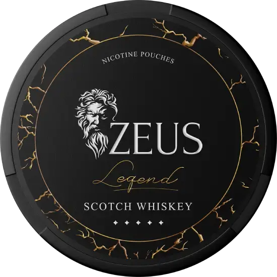 Zeus Legend Scotch Whiskey Mighty Strong
