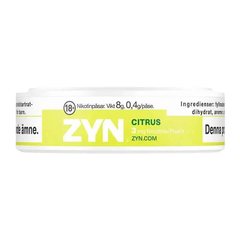 Zyn Citrus Mini Dry Shop name