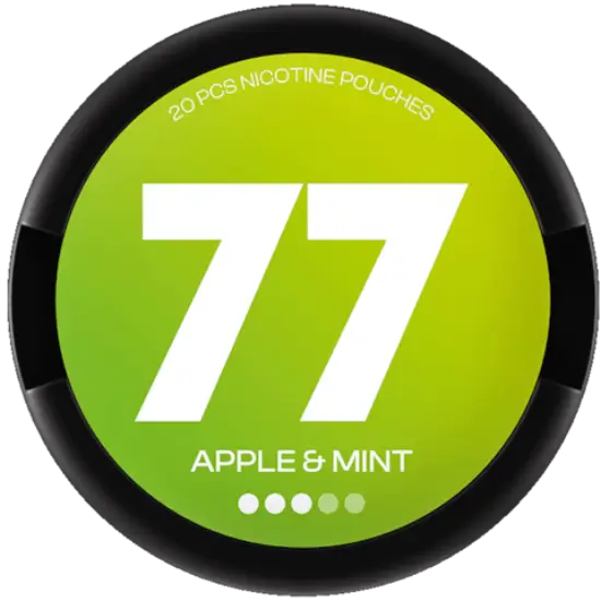 77 Apple Mint Medium nicotine pouches