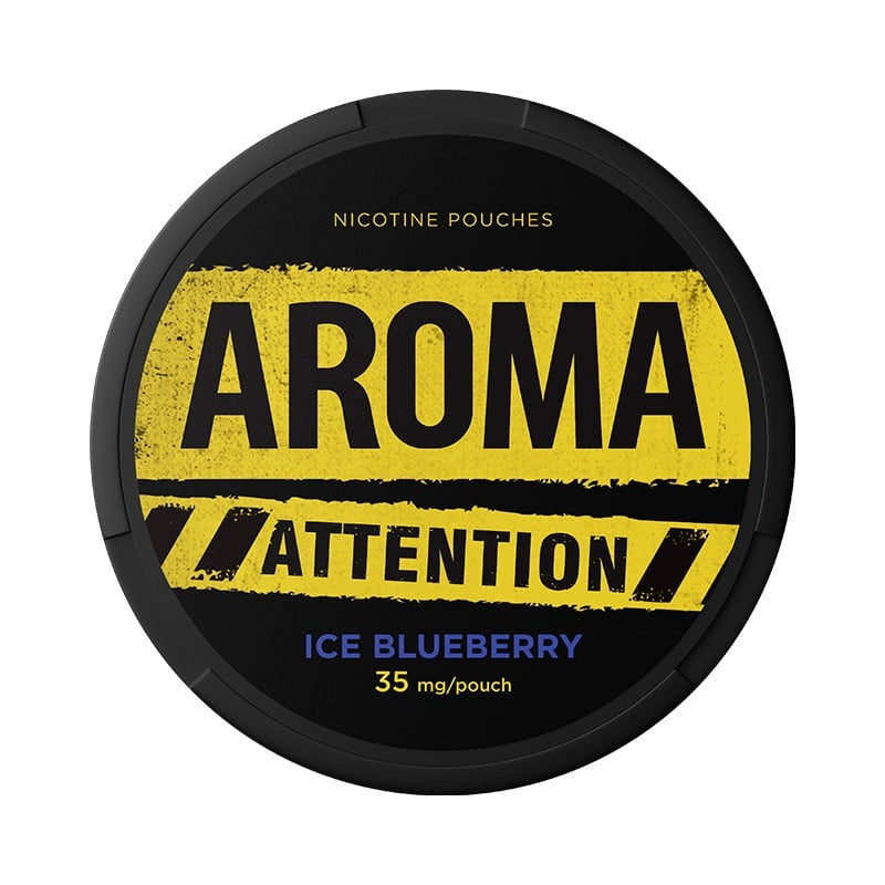 Aroma Attention Ice Blueberry nicotine pouches