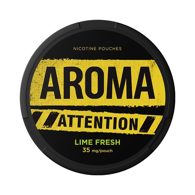 Aroma Attention Lime Fresh nicotine pouches