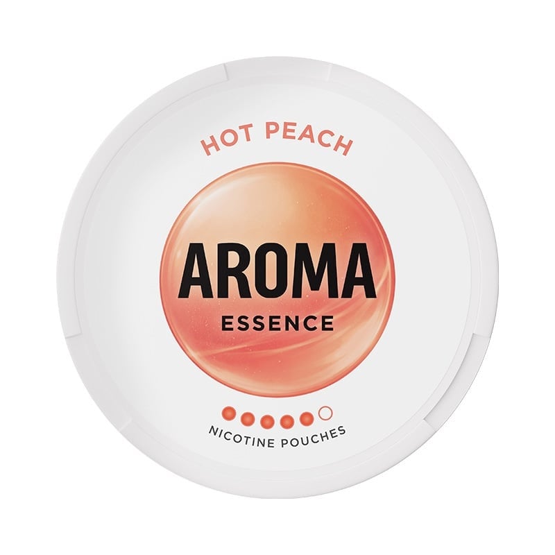 Aroma Essence Hot Peach nicotine pouches