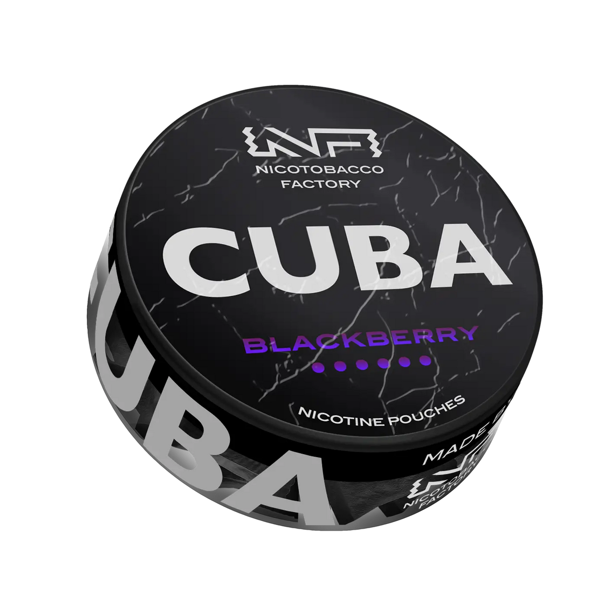 Cuba Black Blackberry nicotine pouches