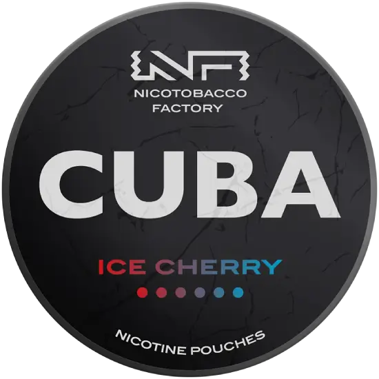 Cuba Black Ice Cherry nicotine pouches