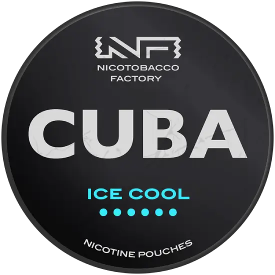 Cuba Black Ice Cool nicotine pouches