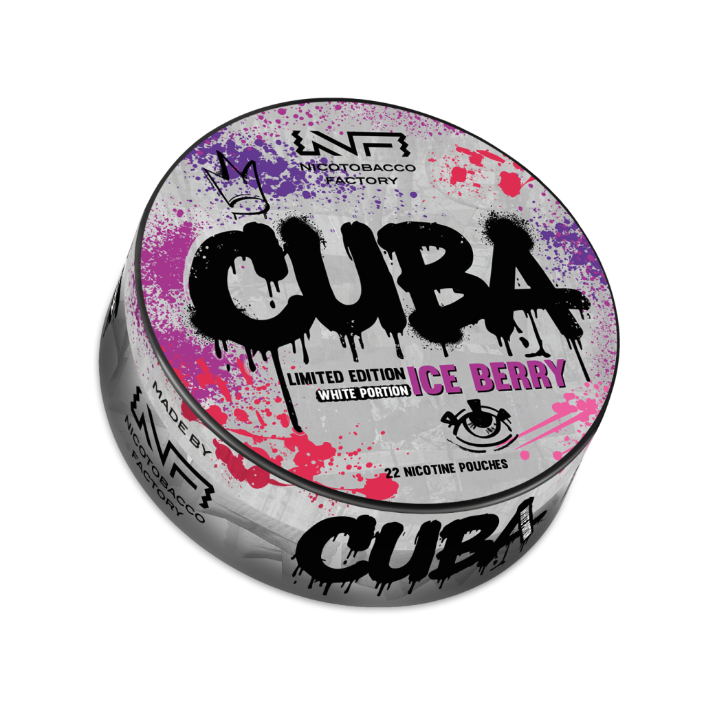 Cuba Ice Berry White nicotine pouches