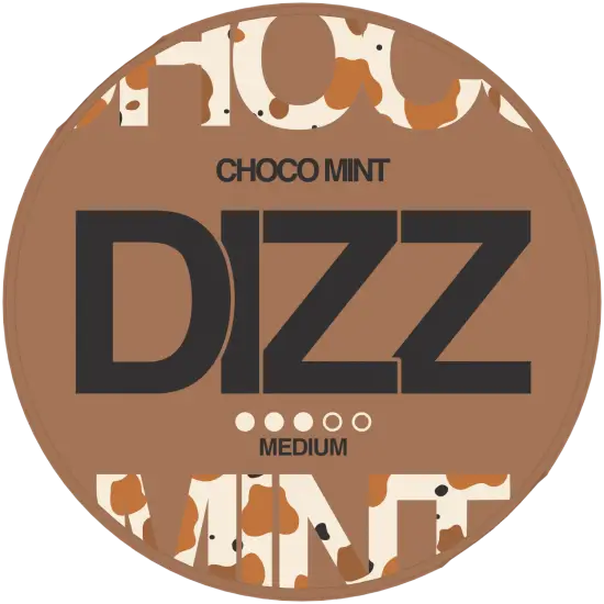 DIZZ Choco Mint Medium nicotine pouches