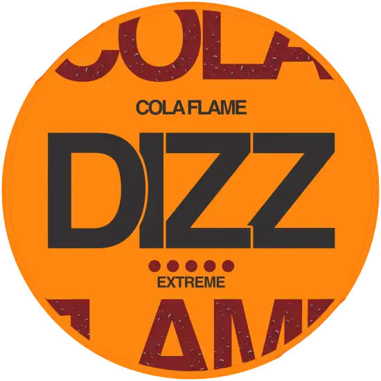 DIZZ Cola Flame Extreme nicotine pouches