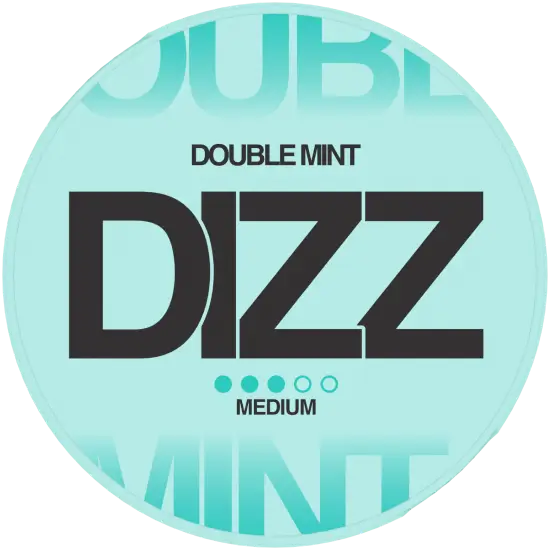 DIZZ Double Mint Medium nicotine pouches