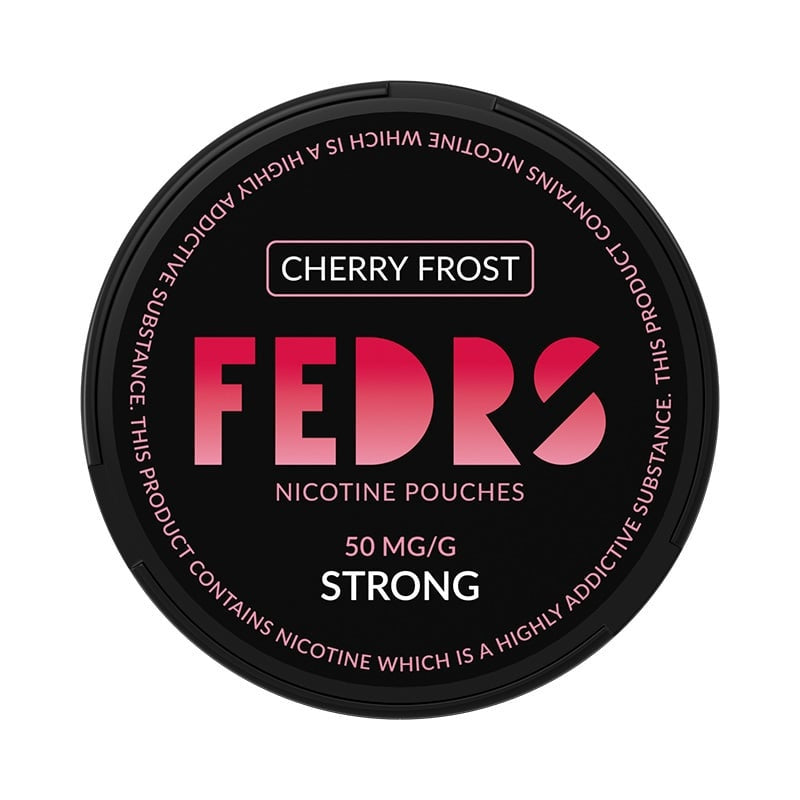 FEDRS Black Cherry Frost nicotine pouches