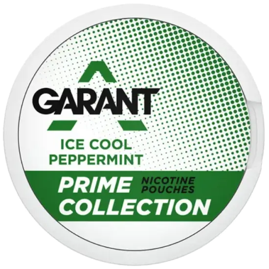 Garant Prime Ice Cool Peppermint nicotine pouches