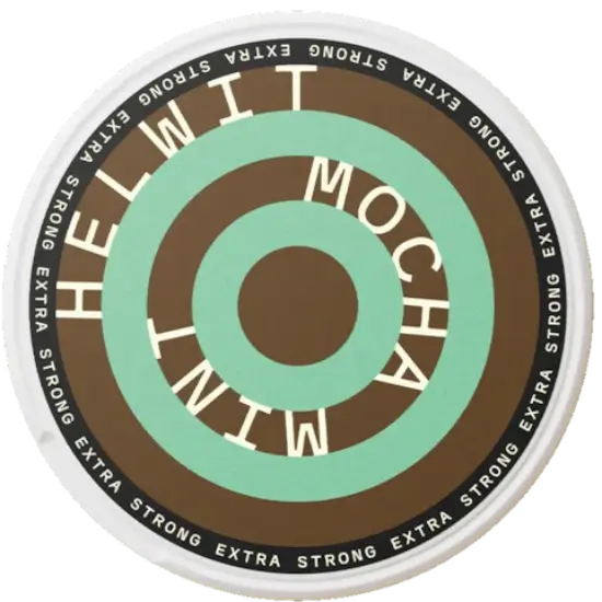 Helwit Mocha Mint Extra Strong nicotine pouches
