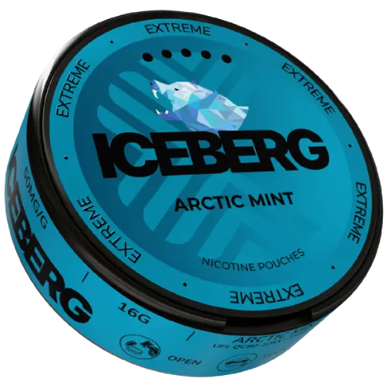 Iceberg Arctic Mint Extreme nicotine pouches