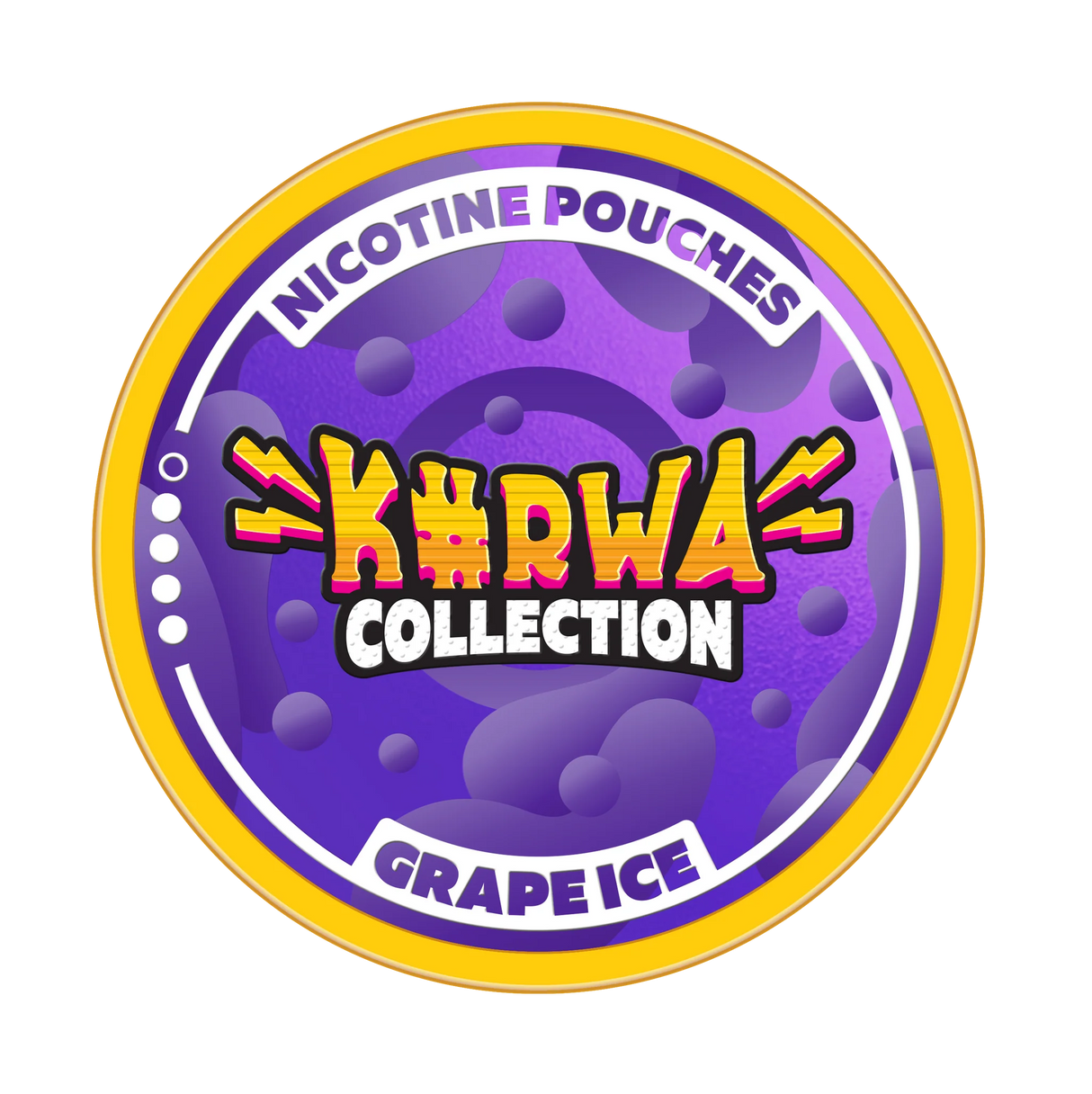 Kurwa Grape Ice nicotine pouches