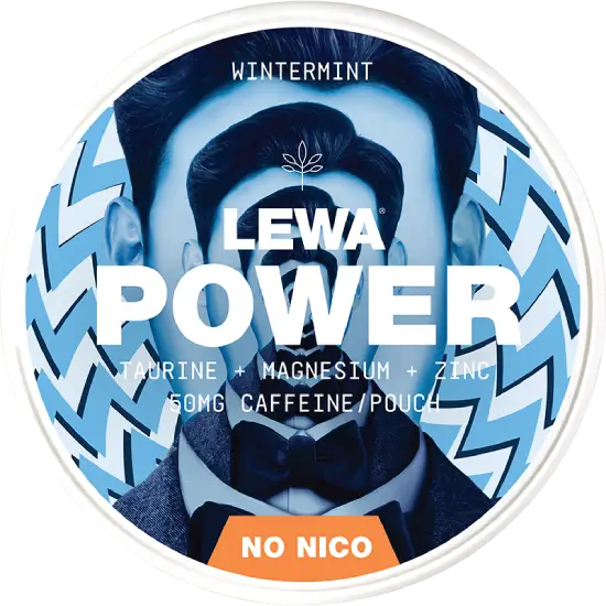 Lewa Energy Power Wintermint caffeine pouches