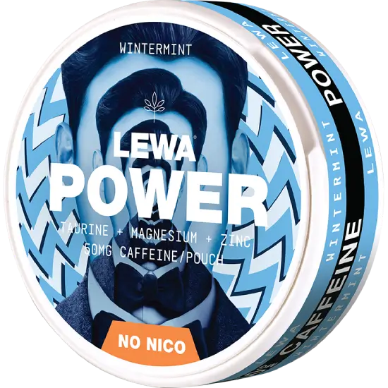 Lewa Energy Power Wintermint caffeine pouches