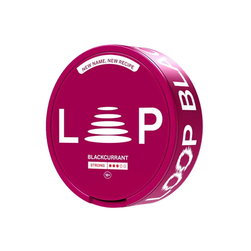 Loop Blackcurrant Strong nicotine pouches