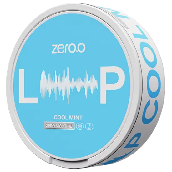 Loop Zero Cool Mint nicotine-free pouches