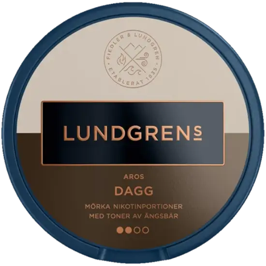 Lundgrens Aros Dagg nicotine pouches