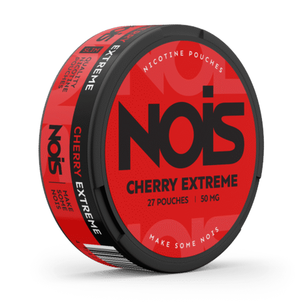 Nois Extreme Cherry nicotine pouches