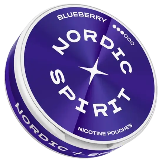 Nordic Spirit Blueberry Strong nicotine pouches
