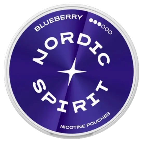 Nordic Spirit Blueberry Strong nicotine pouches