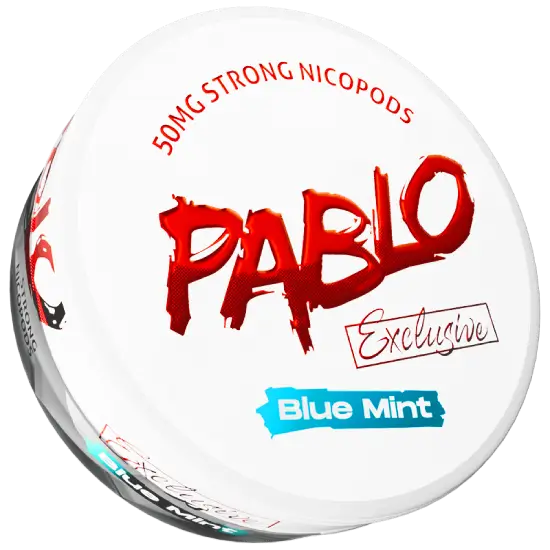 Pablo Exclusive Blue Mint nicotine pouches
