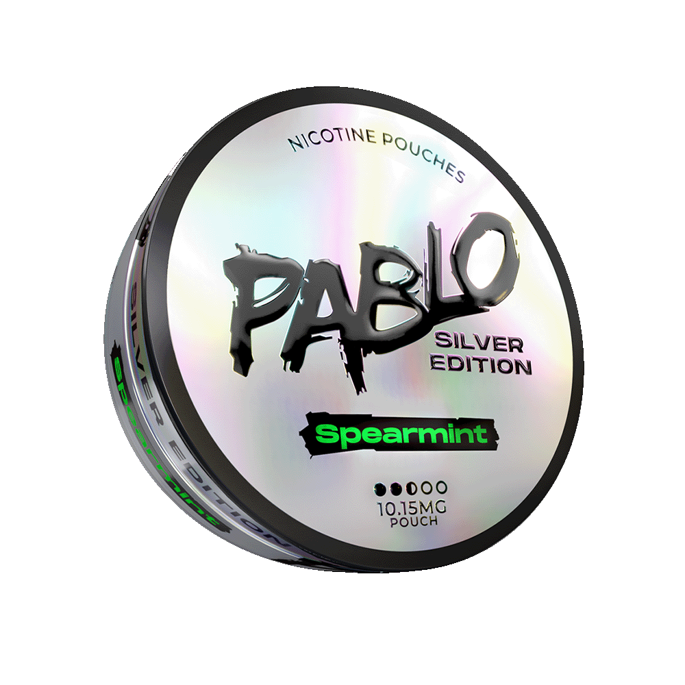 Pablo Silver Spearmint nicotine pouches