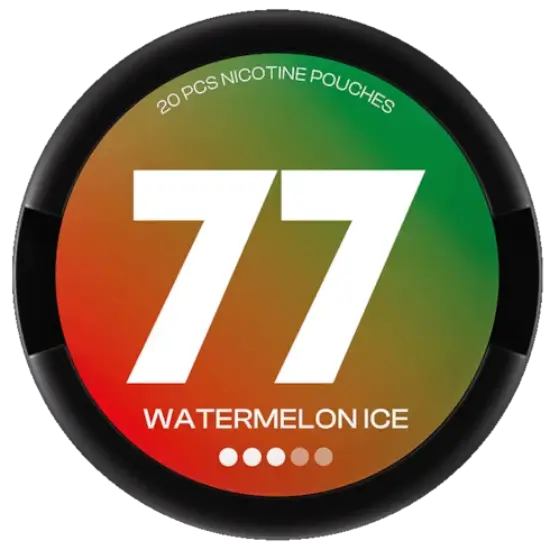 77 Watermelon Ice Medium nicotine pouches