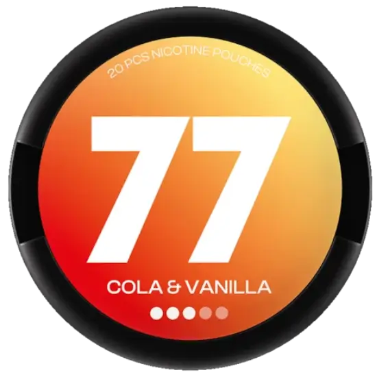 77 Cola Vanilla Medium nicotine pouches