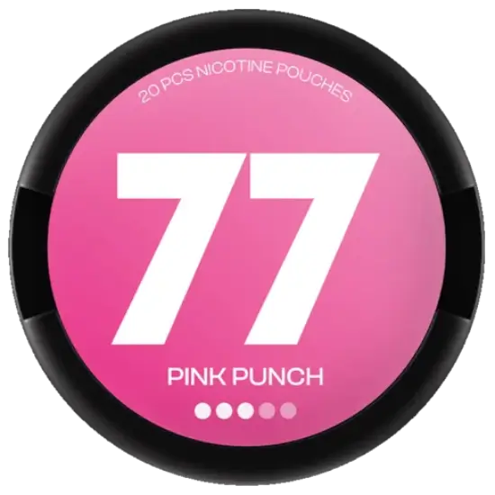77 Pink Punch Medium nicotine pouches