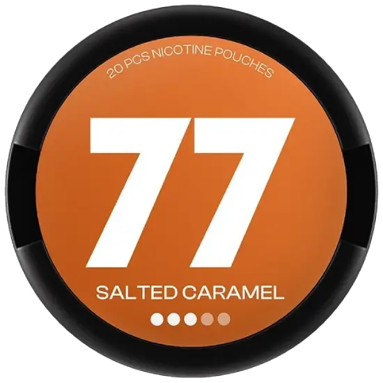 77 Salted Caramel Medium nicotine pouches