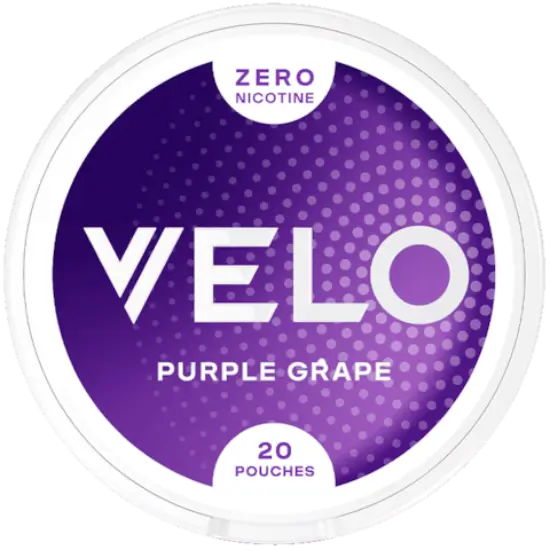 VELO Purple Grape Zero nicotine-free pouches