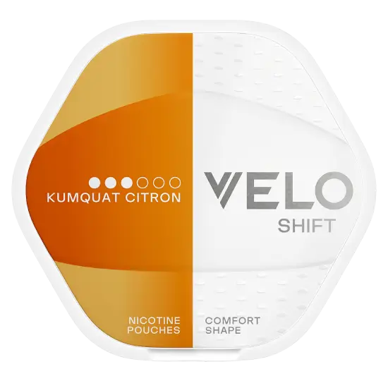 VELO Shift Kumquat Citron nicotine pouches